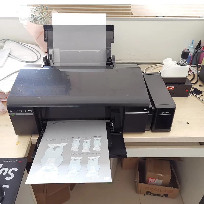 YILEE DTF Inkjet Printers CISS Electronic Filter Ink Damper L1800 L805 1390 R1390 for DTF UV Printing Machine Sac Solvent White