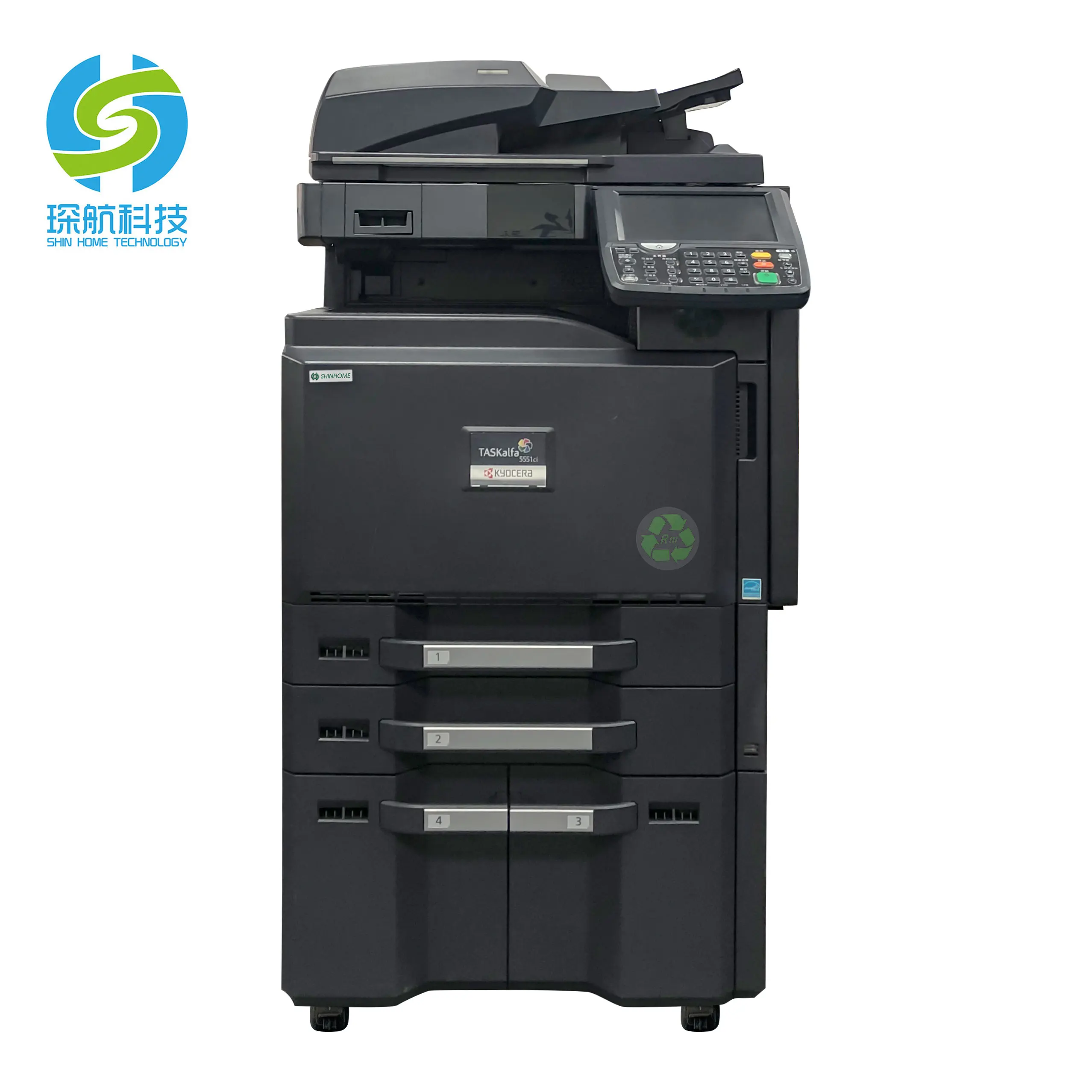 
Used Laser Printers Photocopiers for Kyocera Taskalfa 5551ci Fotocopiadoras Second hand Color A3 Copiers 