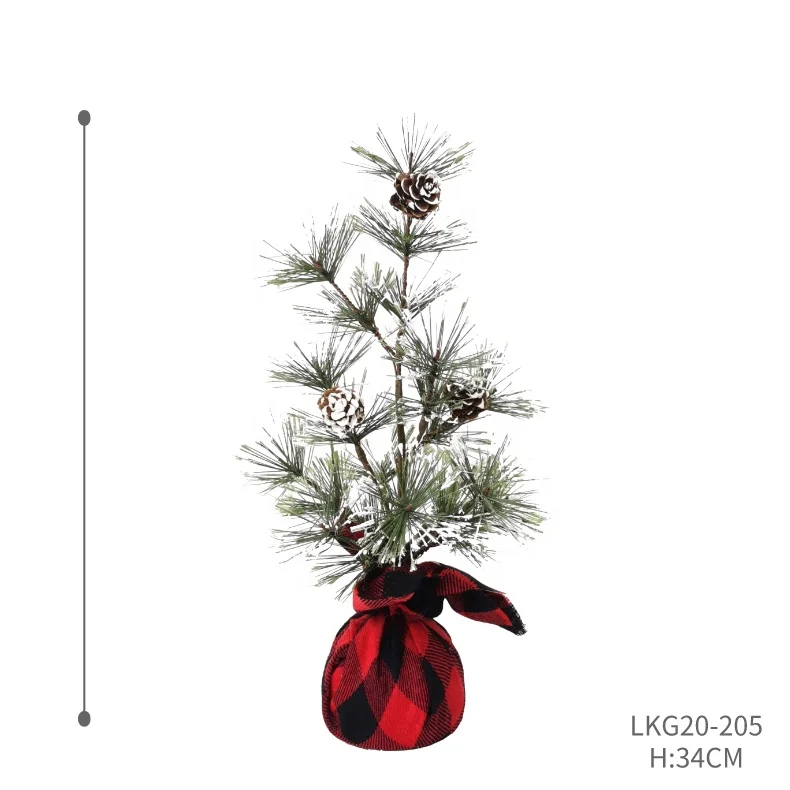 Рождественские украшения, маленькие пластиковые иглы из искусственной сосны, украшение для рождественской елки