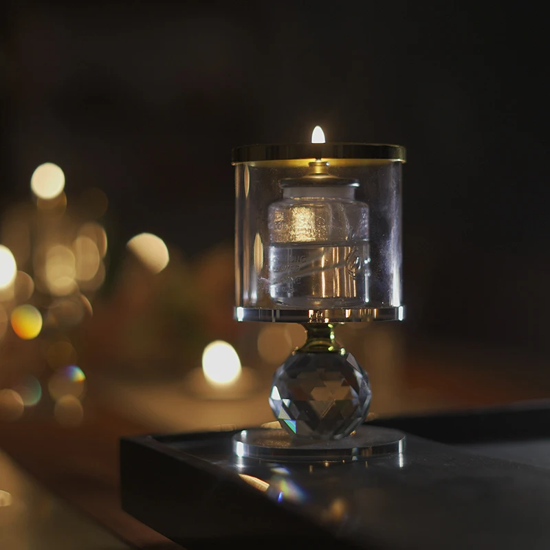 Wholesale 10H Burning Time Odorless No Smoke Liquid Candle Birthday Candle