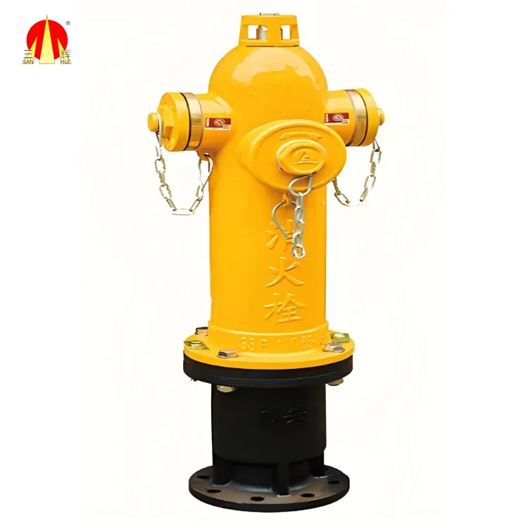 Gost wet barrel fire hydrant set with valve