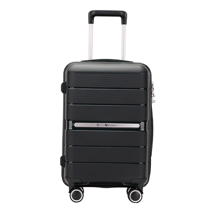 2022 Newest Style PP Hard Shell Travel Carryon Trolley Suit case Travel Bag Luggage Set