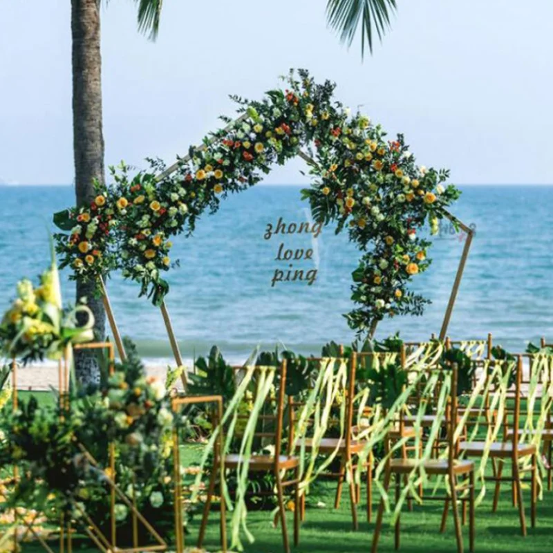 Хит продаж алмазная свадебная АРКА металлическая Цветочная арка для свадебного украшения