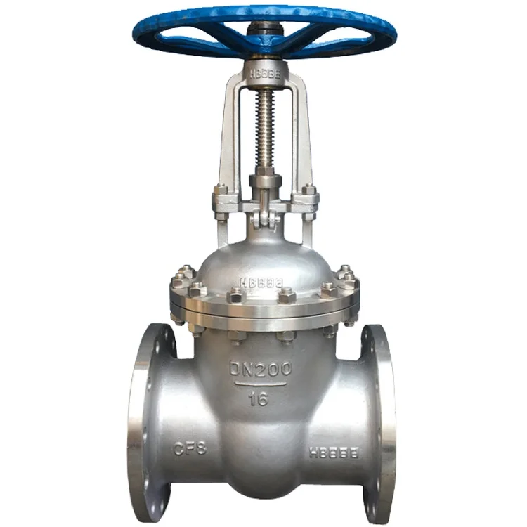 Brand New Manual gate valve carbon steel flange gate valve high temperature steam heat conducting oil boiler Valve