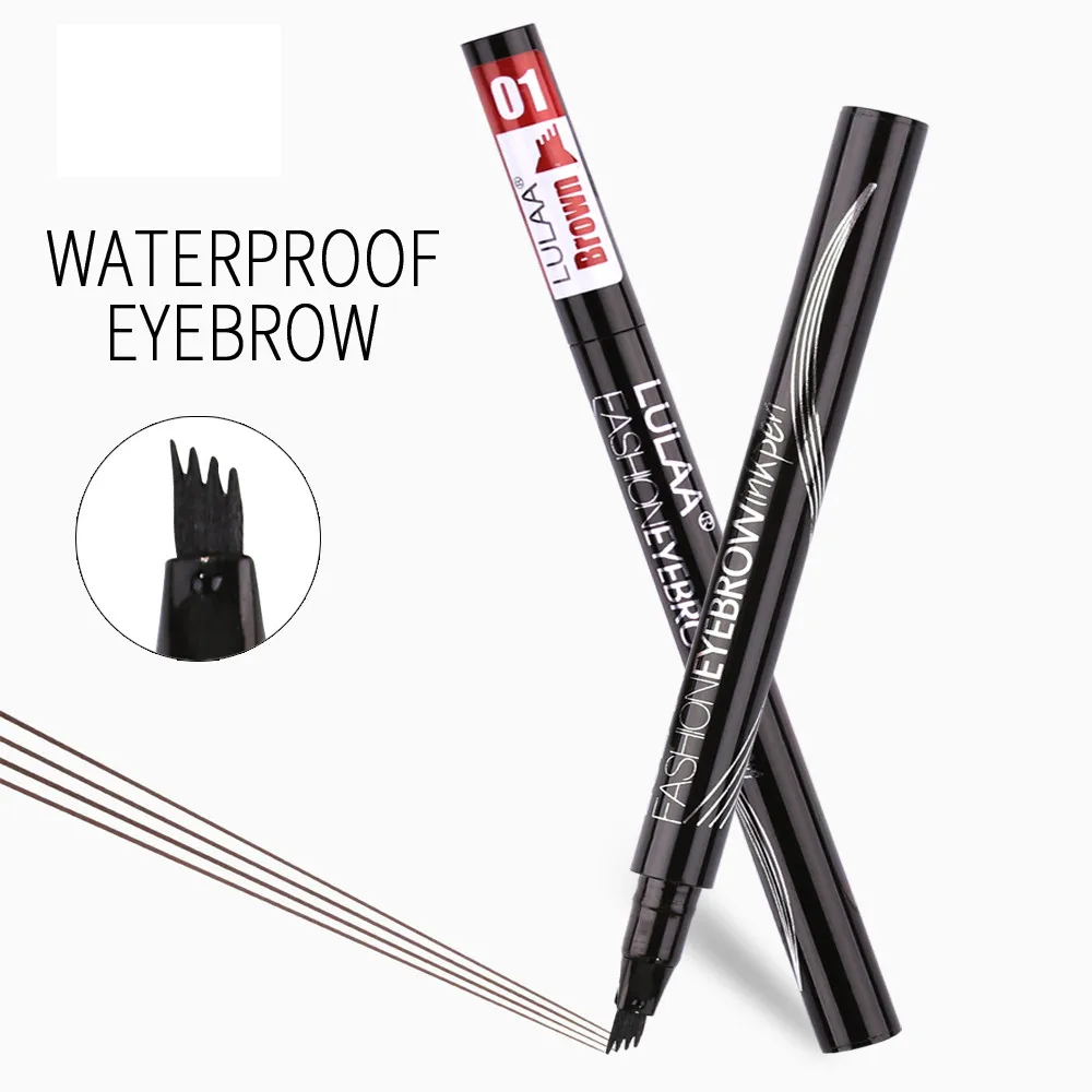 6 tint dye Waterproof  eyebrow pencil eyebrow shadow for eyebrows  makeup Waterproof Long Lasting  Sketch Liquid eye brow wax