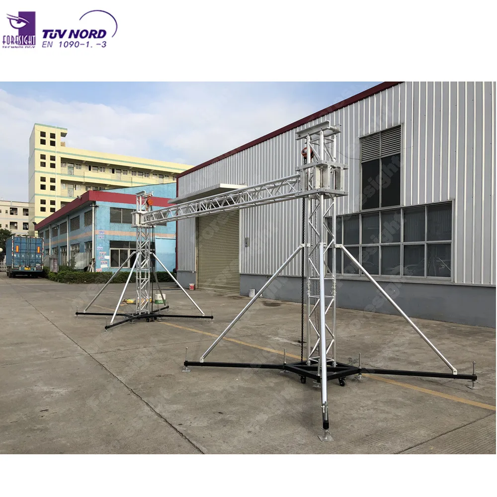 aluminum dj booth lighting truss connector spigot truss