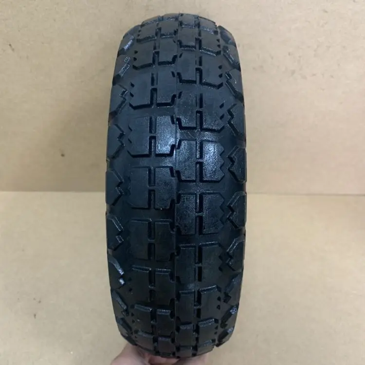 Плоское свободное колесо из пенополиуретана 4 10/3 50-4 для тяжелых тележек