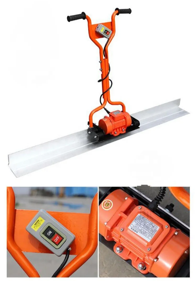 Hot Sale  Concrete Equipment Finishing Floor Screed Handheld Concrete Screed Tools For Pavement Construction
