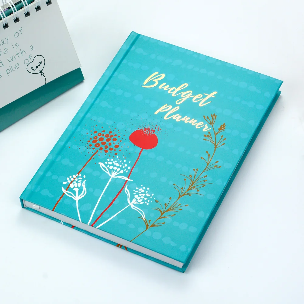 Wholesale Custom Binder Hardcover Monthly Budget Planning Financial Planner Agenda Budget Planner