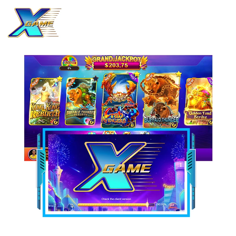 Intelligent Skill Game Online App Software X-game Coin Operated Game Online Arcade Fish Shooting App