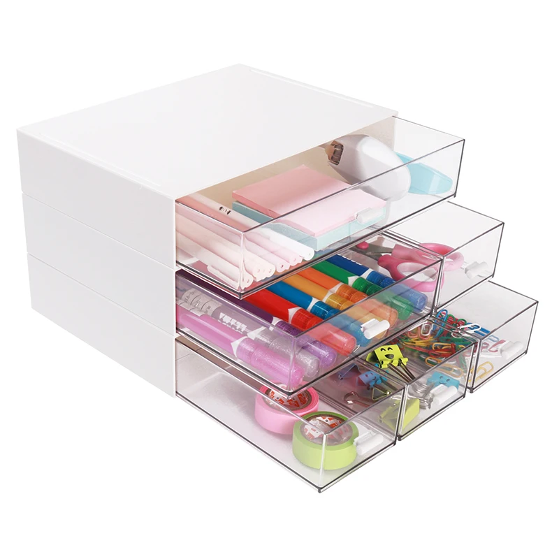 Comix Multifunction Durable Stationery Pen Holder Desk accessories Plastic Office School Storage Holder Organizer