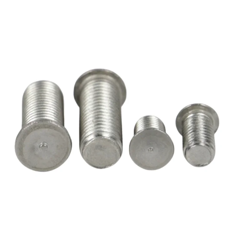Factory Wholesale Nail Screw Fastener Precision Capacitor Discharge External Thread Steel Copper Plated Weld Stud Welding Screw