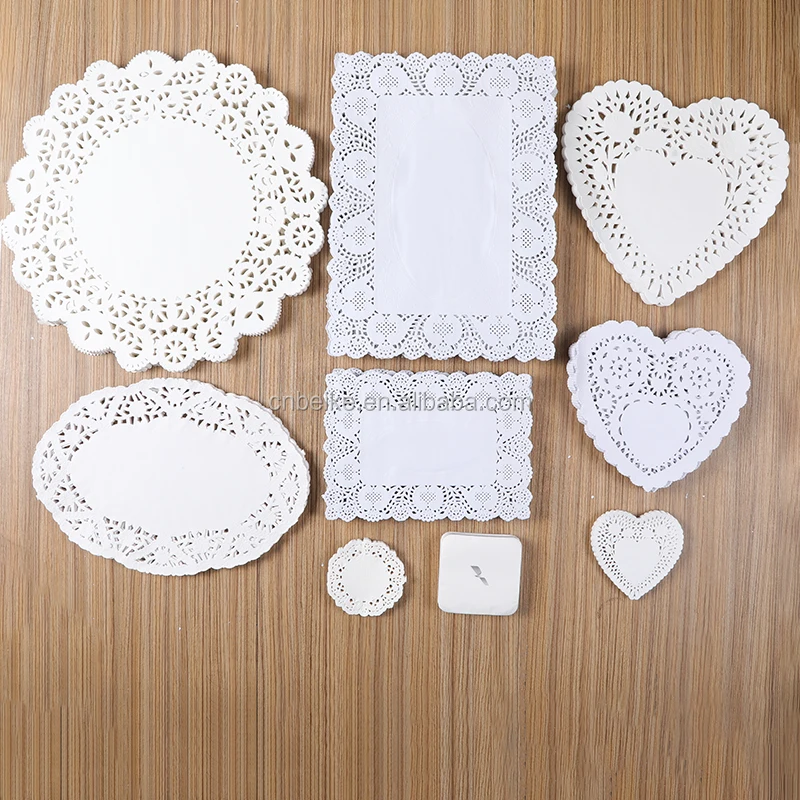 Good Quality Tray Doilies Cheap Price Zhejiang Lace Coloured Paper Doilies