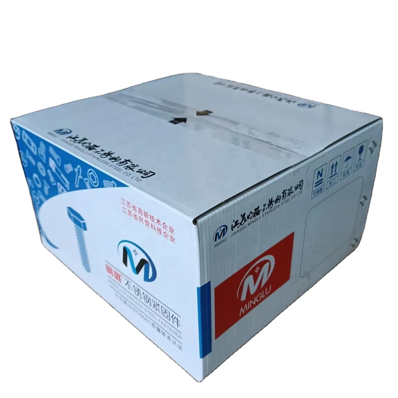 MINGLU small packing stainless steel 304/316 bolts & Nuts for e-shop