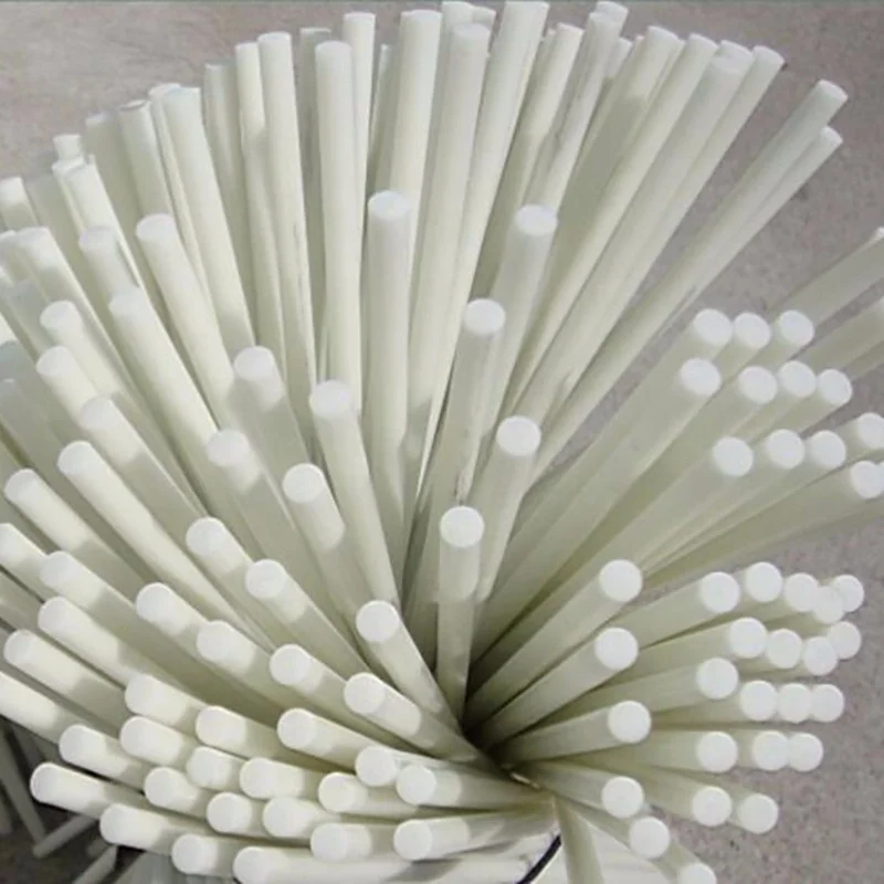 High Strength FRP GRP Rods Fiberglass Solid Rods Custom Size Glass Fiber Solid Rod Fiberglass Stake