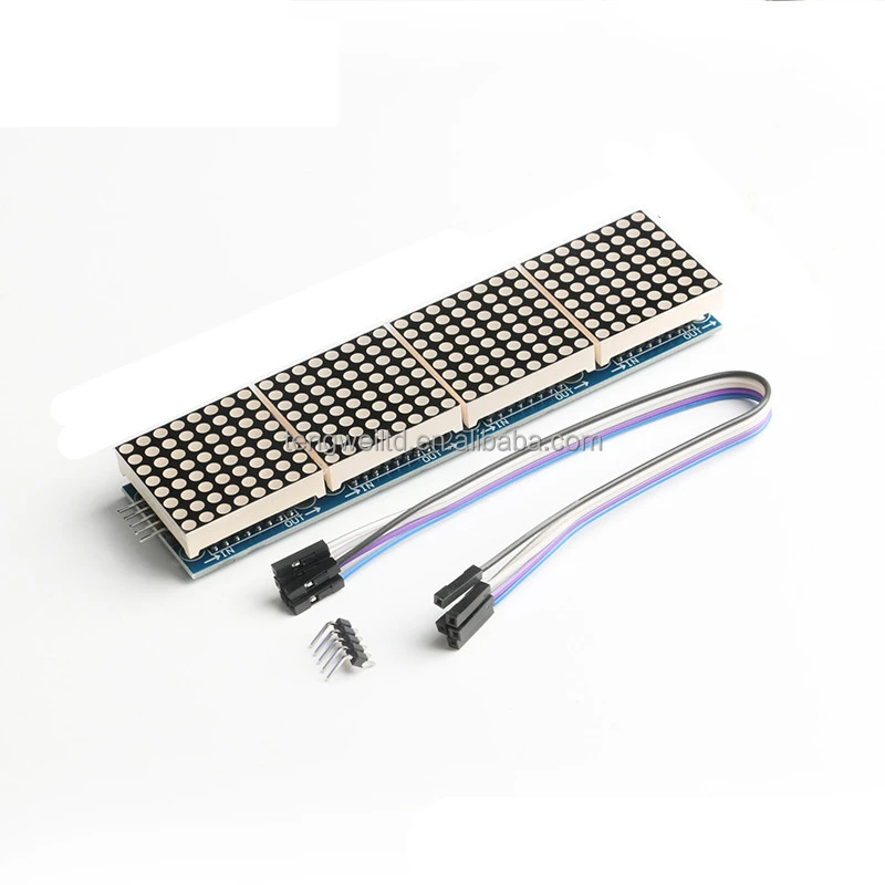 MAX7219 LED dot matrix module 1/2/4/8 Digital tube microcontroller control module For arduino diy