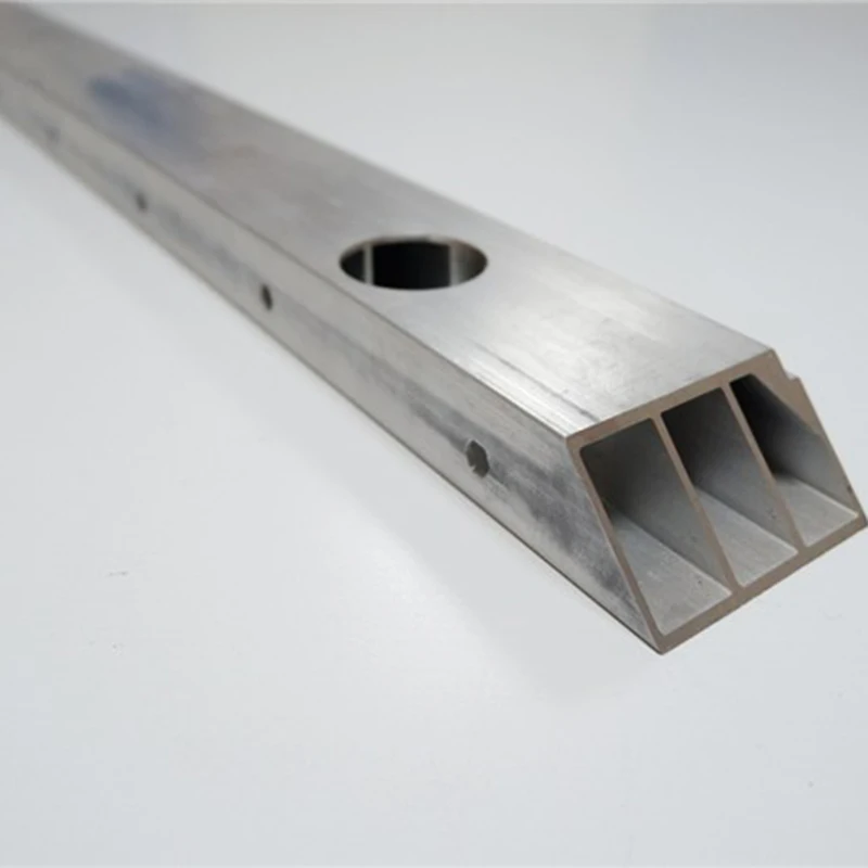 Custom metal aluminium al alloy anodized cnc extruded extrusion black industrial aluminum profiles manufacturer