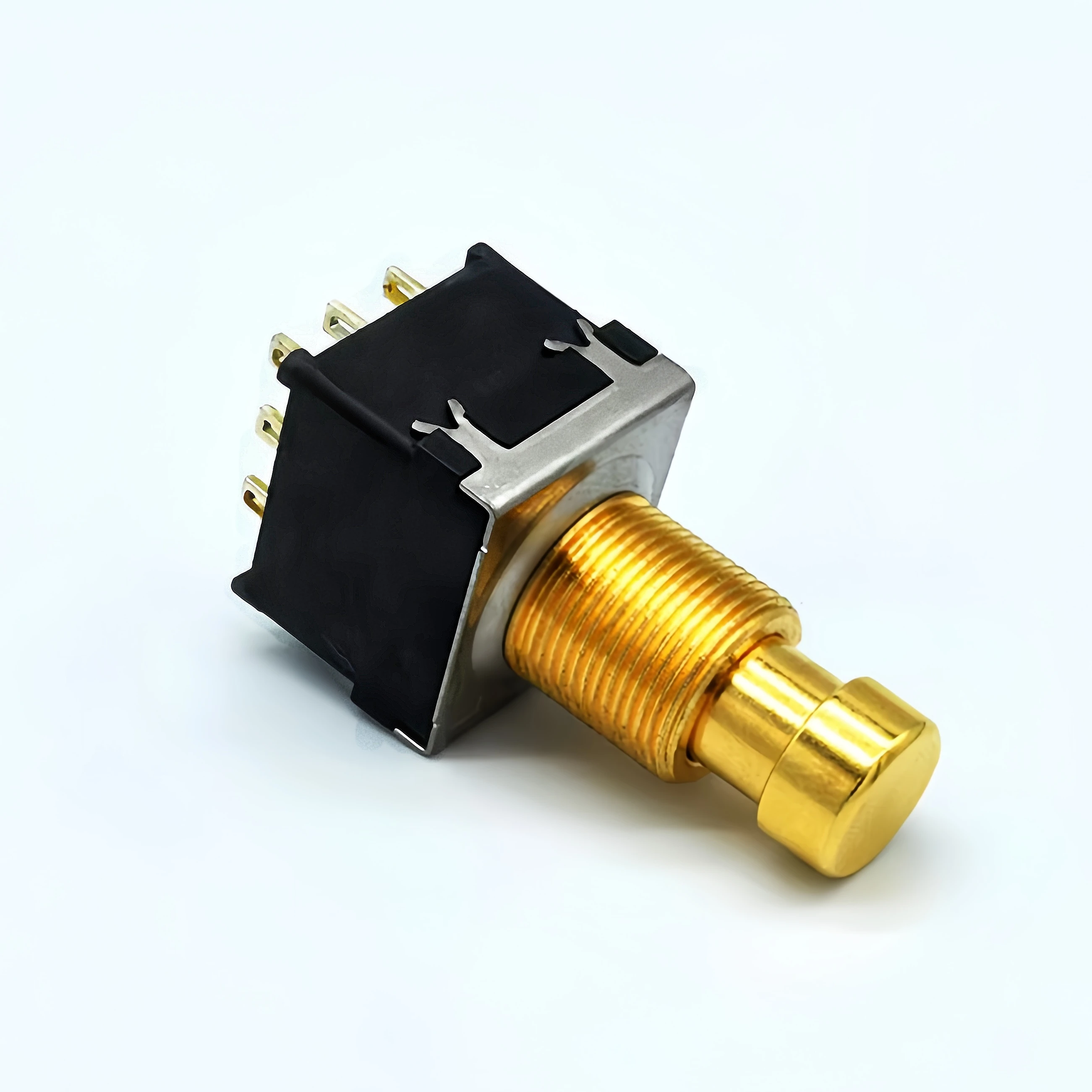 OEM ODM Momentary 17mm Off-(On) Electric Pedal Pcb Soft Touch Guitar Effects Spst Button Stomp Foot Guitar Pedal Switch