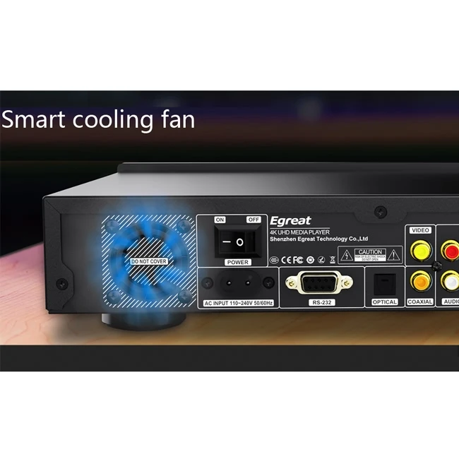4K hdd android медиаплеер Система домашнего кинотеатра медиаплеер Egreat A10 Pro HDD потоковый плеер с поддержкой Blu-Ray ISO воспроизведение