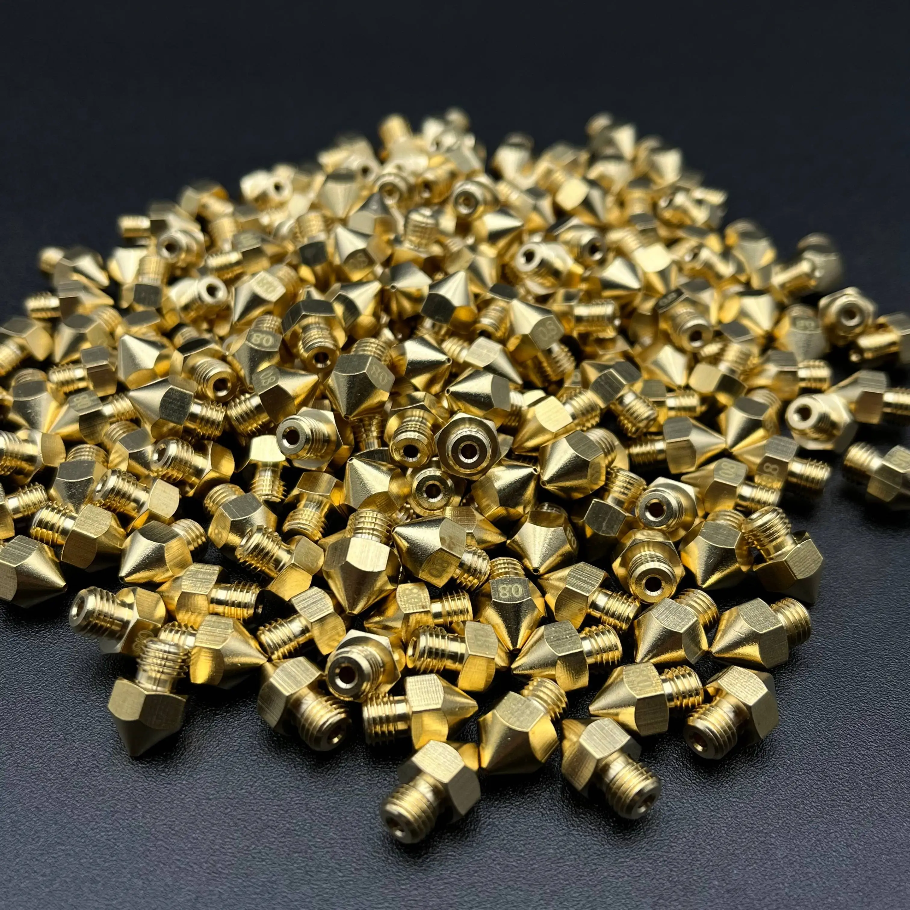 YouQi 3D Printer Nozzle MK8 Nozzles Brass Nozzles for 1.75mm Filament