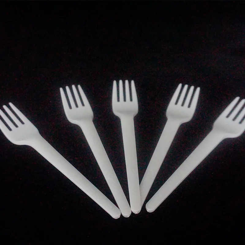 Promotional  eco-friendly disposable plastic spoon and fork manufacturer