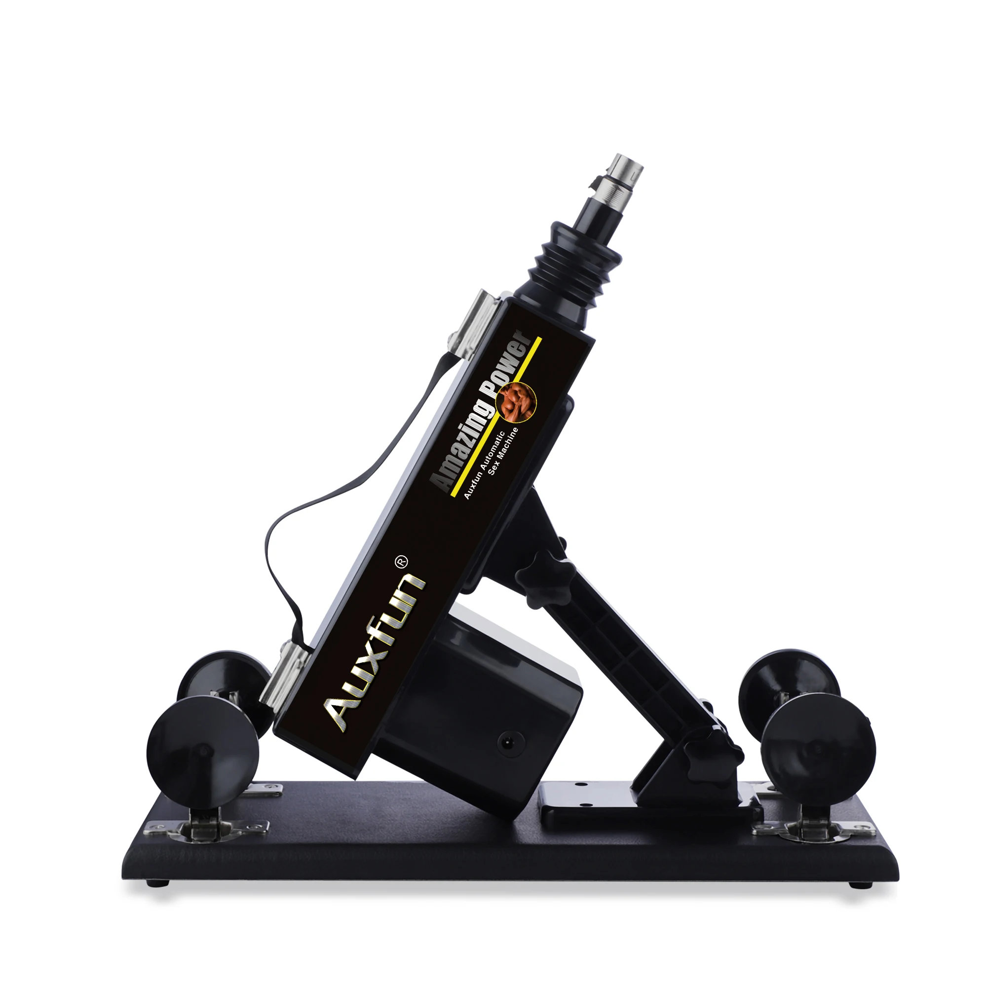 Electric Hand Free Stroke Vibrators 3 XLR Connector Thrusting Dildo Automatic Love Machine Gun Toy OEM