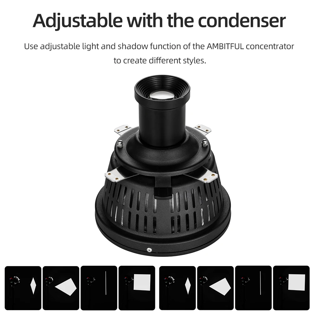 AMIBITFUL Focalize Conical Snoots Adjust Geometric Shape Modeling for AMBITFUL Dedicated AL-16 Conical Snoots
