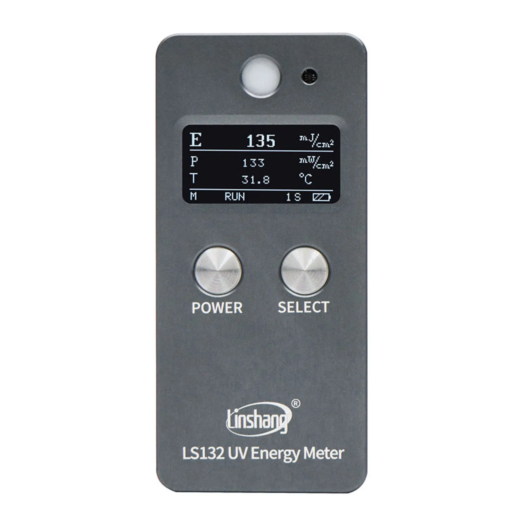 LS132 UV Energy Meter for high-pressure mercury lamps halogen lamps UV coating machine 365nm