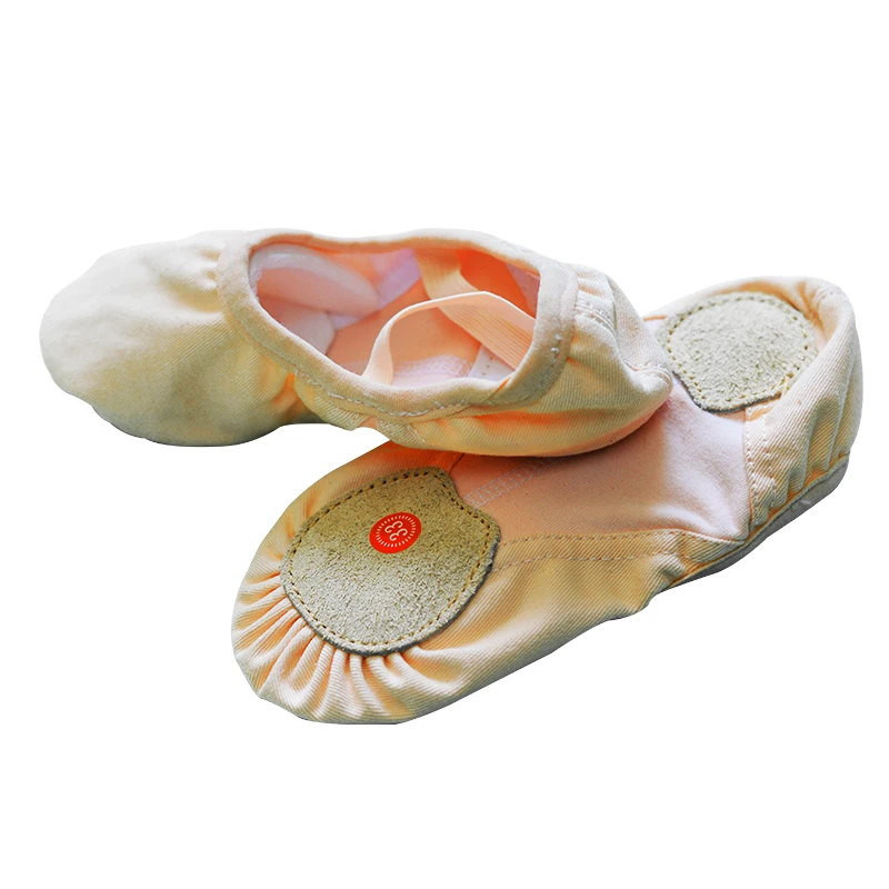 New design canvas split sole ballet dance shoes stretch ballet canvas shoes