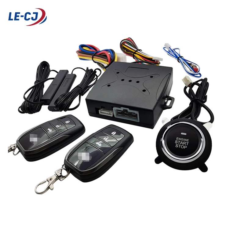 Hot Sell All Type Key Remote Shape Car Alarms System Pke Keyless Entry Push Button Start Stop Alarms