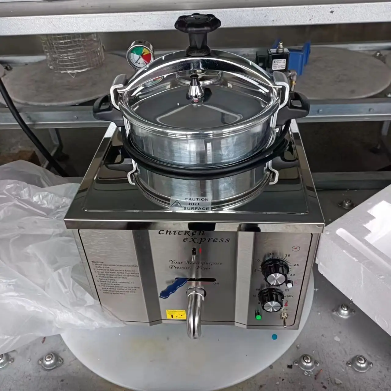 Mdxz-16 Table Top Counter Top Chicken Pressure Electric Pressure Fryer/Pressure Fryer/Gas Pressure Deep Fryer