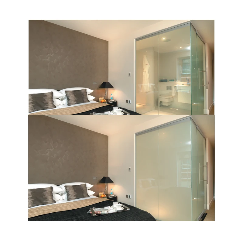 Smart Switchable Pdlc Smart Glass Tint Electronic  EVA Pdlc Smart Film For Windows Glass