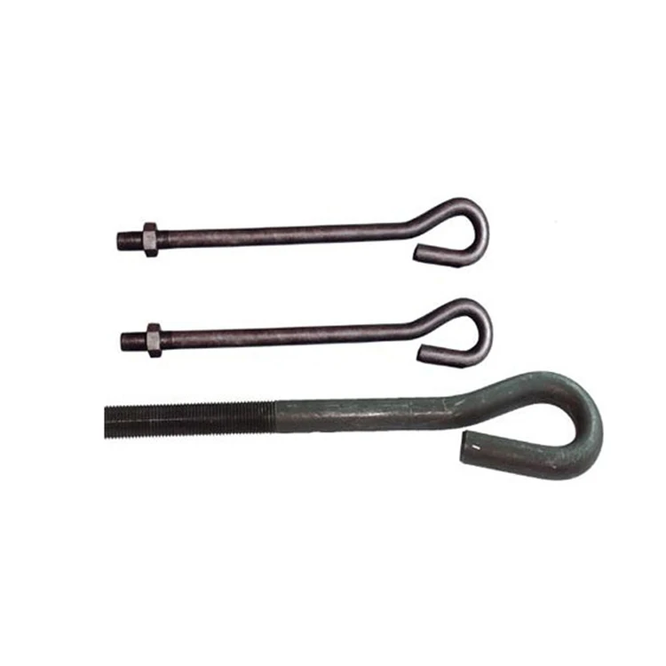 Wholesale Custom CK High Tensile Embedded Bolts Long J Bolt Anodized 9 Anchor Bolts