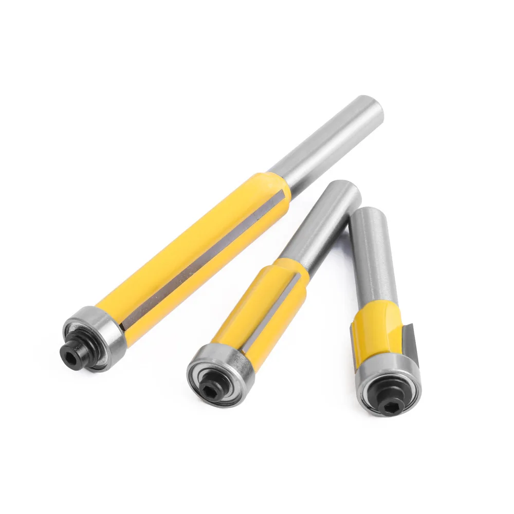 1/2 Woodworking Router bit Bearing Flush Trim Bit for wood decoration