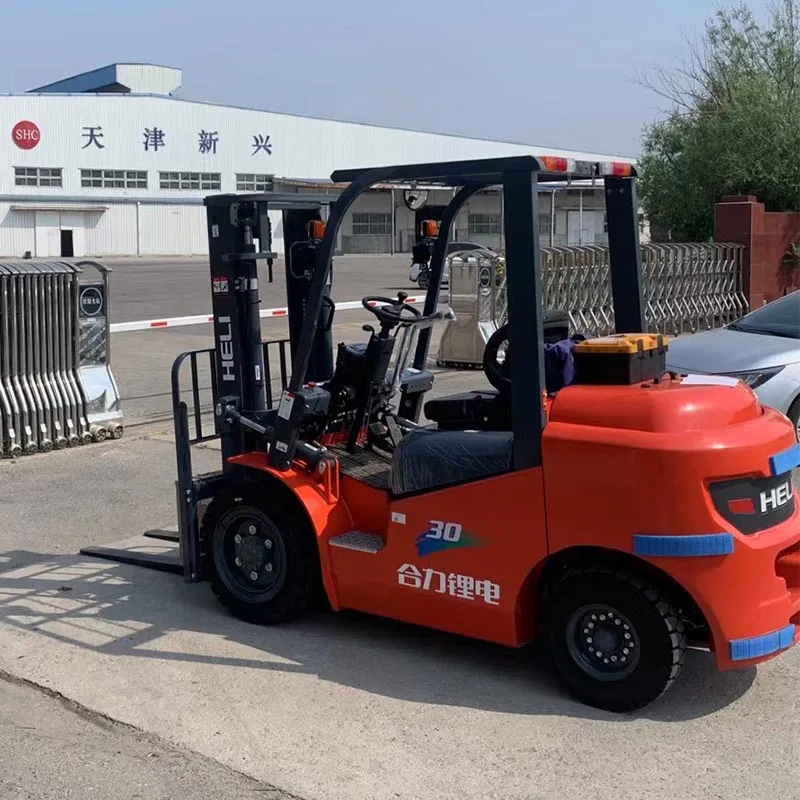 New Mini Electric Forklift Truck with Hydraulic Lift Lithium Light Counter Balance 4 Wheels Competitive Electric Forklift Price