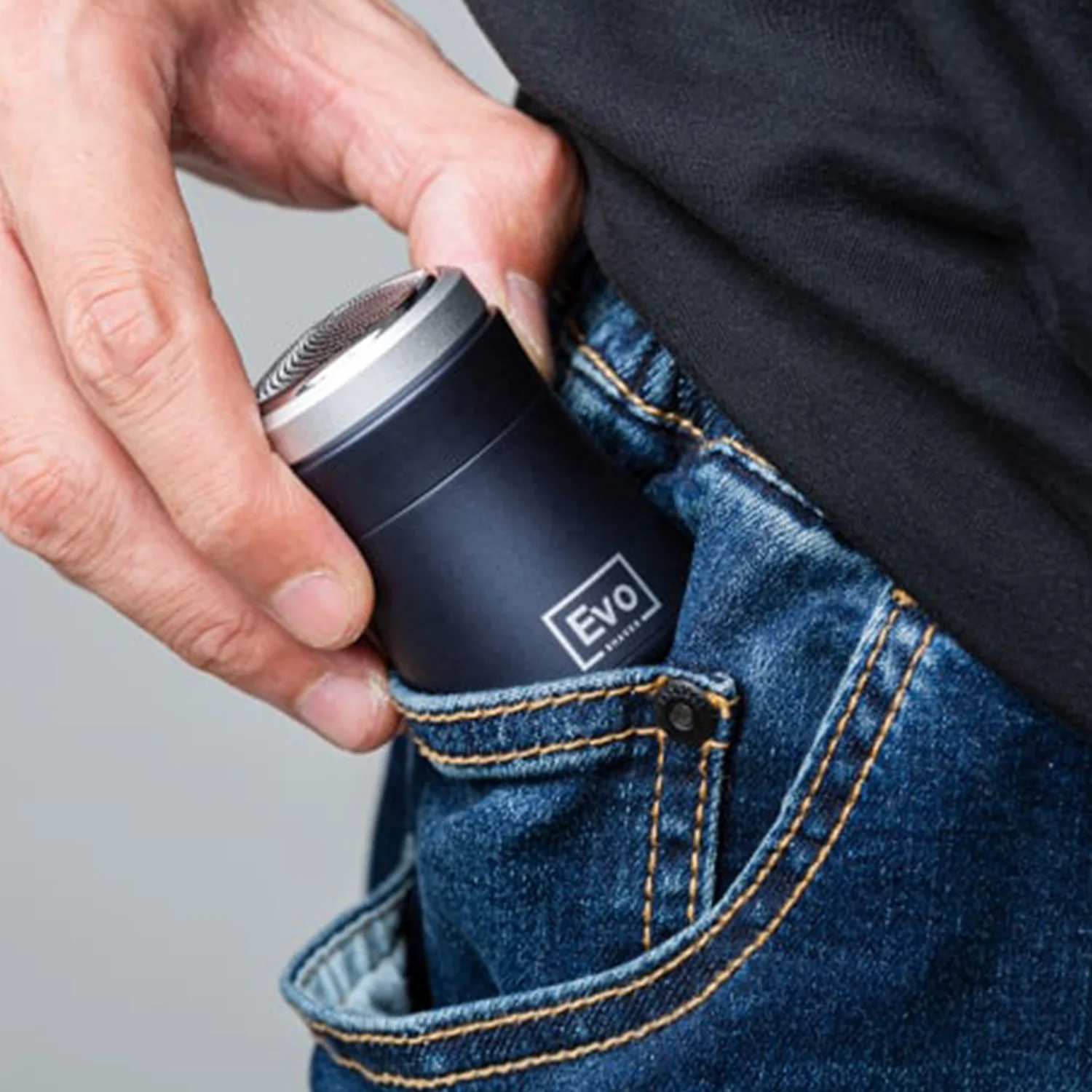 Новый дизайн, электрический триммер для бороды, лучшая Беспроводная портативная Автоматическая Бритва для путешествий, бритва из одной фольги для мужчин