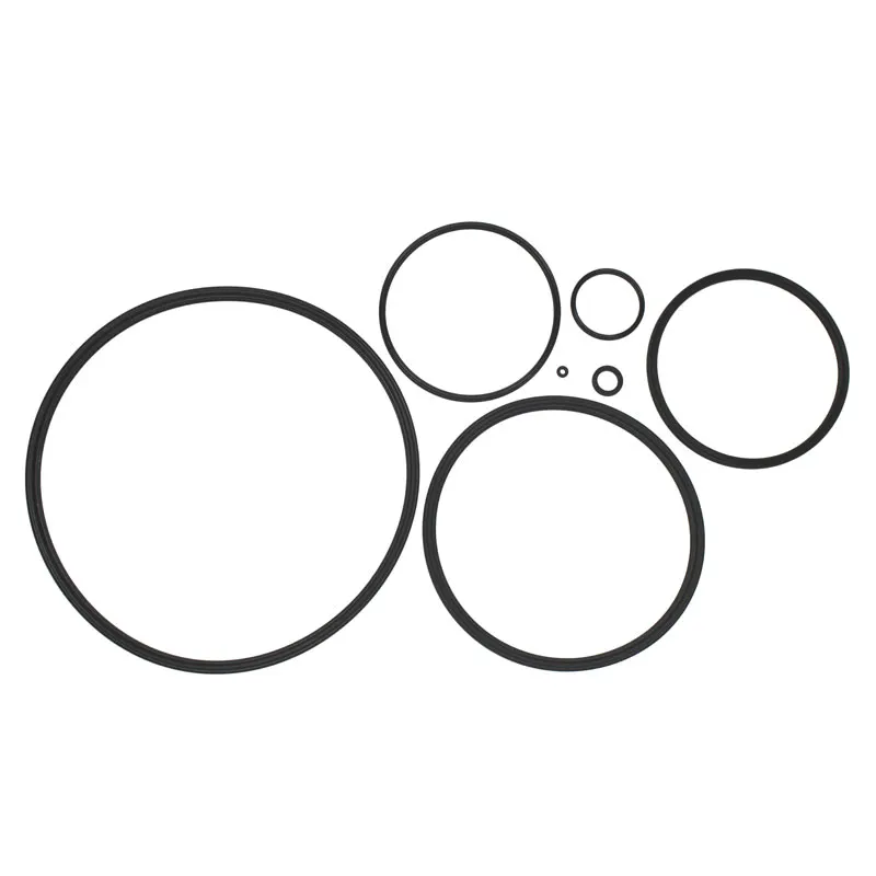 Custom Food Grade Silicone Gasket Black Valve O-Ring Seals Manufactured