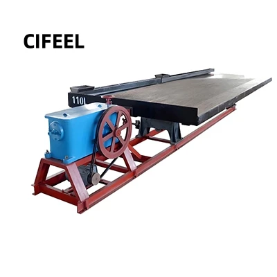 High Effective 6S Series Mini Mining Gold Shaking Table Price Chrome Ore Shaking Table 2 Tons Per Hour Shaking Table for Sale