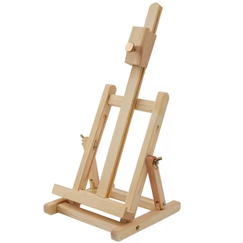 Foldable Art Easel Desktop Sketch Drawing Adjustable Wood Stand Easel