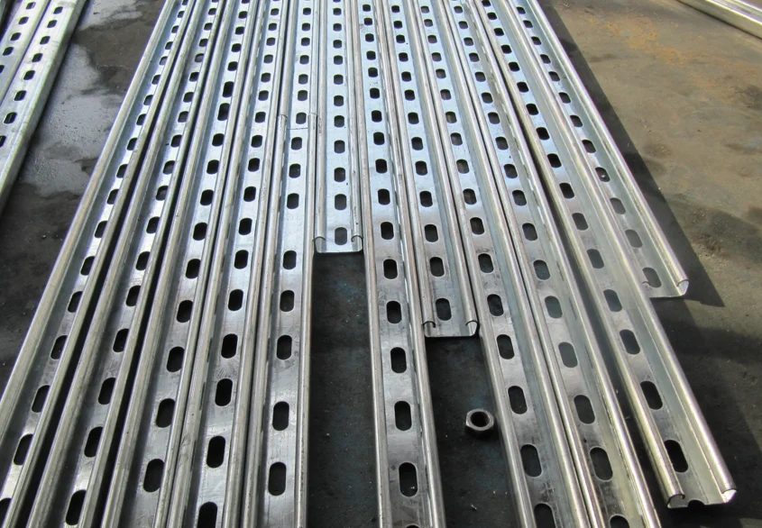 Hot sale C Channel Solar Strut Photovoltaic Stent Solar Bracket Photovoltaic Stent Roll Forming Machine
