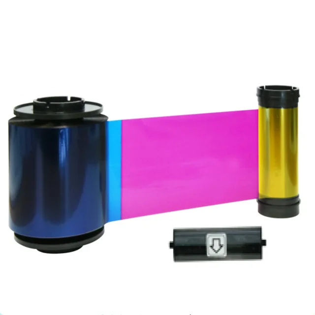 idp smart card printer IDP SMARt 70 ID Card Printer With use YMCKO 659111 COLOR RIBBON