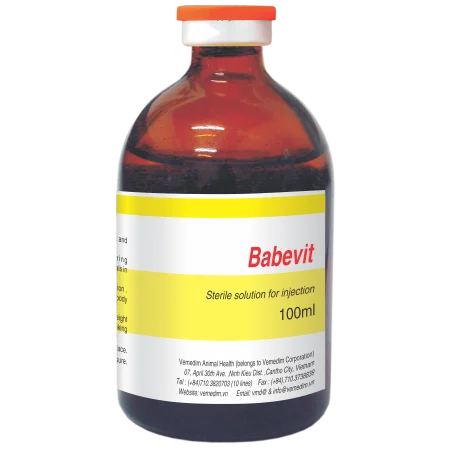 Vietnam Veterinary Manufacture Prevent of vitamin B deficiency. Improve feed conversion and growth, Babevet