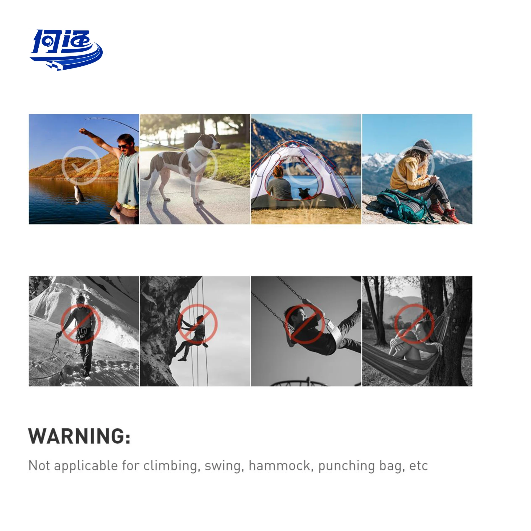 Multitool Keychain Argent 5cm 6inch Camping Hooks Dog Leash Camping Hiking Keyclip Carabiner Clips