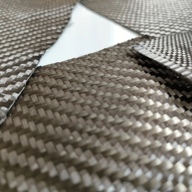 Carbon fiber fabric sheet for car