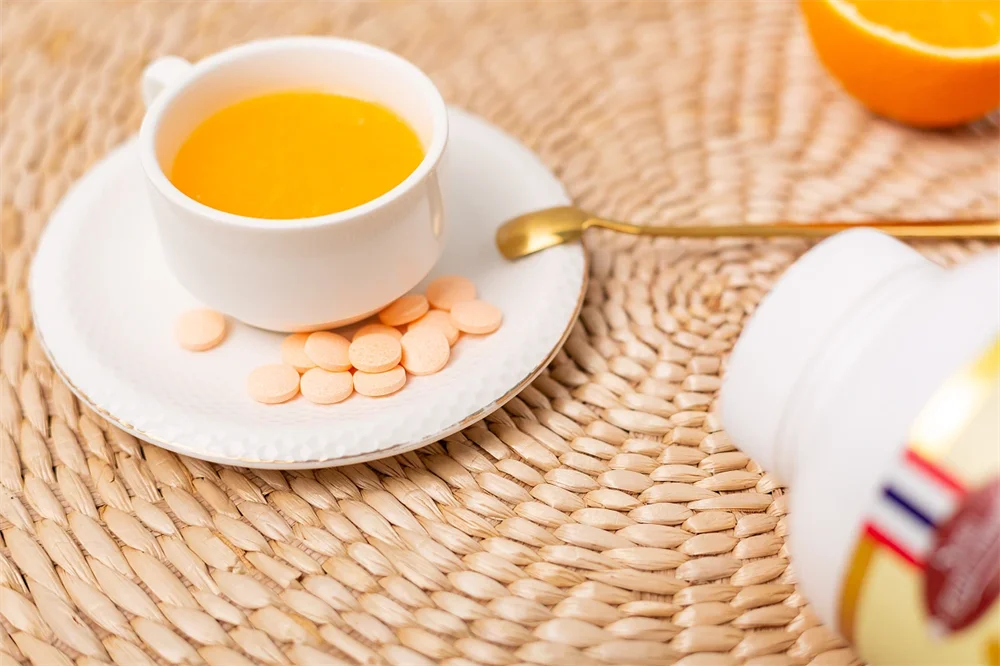 Chinese Manufacturer Hot Selling OEM Nourishing Supplement Tablet Vitamin C 1000mg Tablet