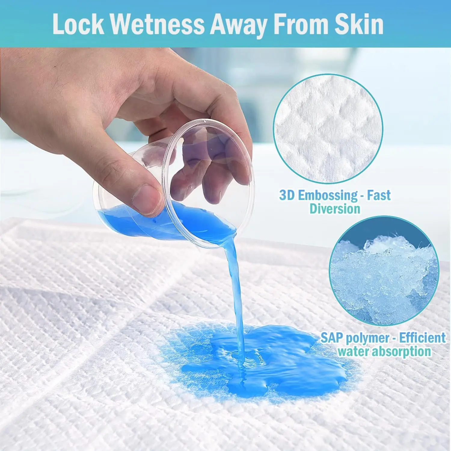 Baby Changing Mat Super Absorbent Disposable Maternity Underpads Waterproof Bed Mat Nursing Liners for Changing Pad For Baby