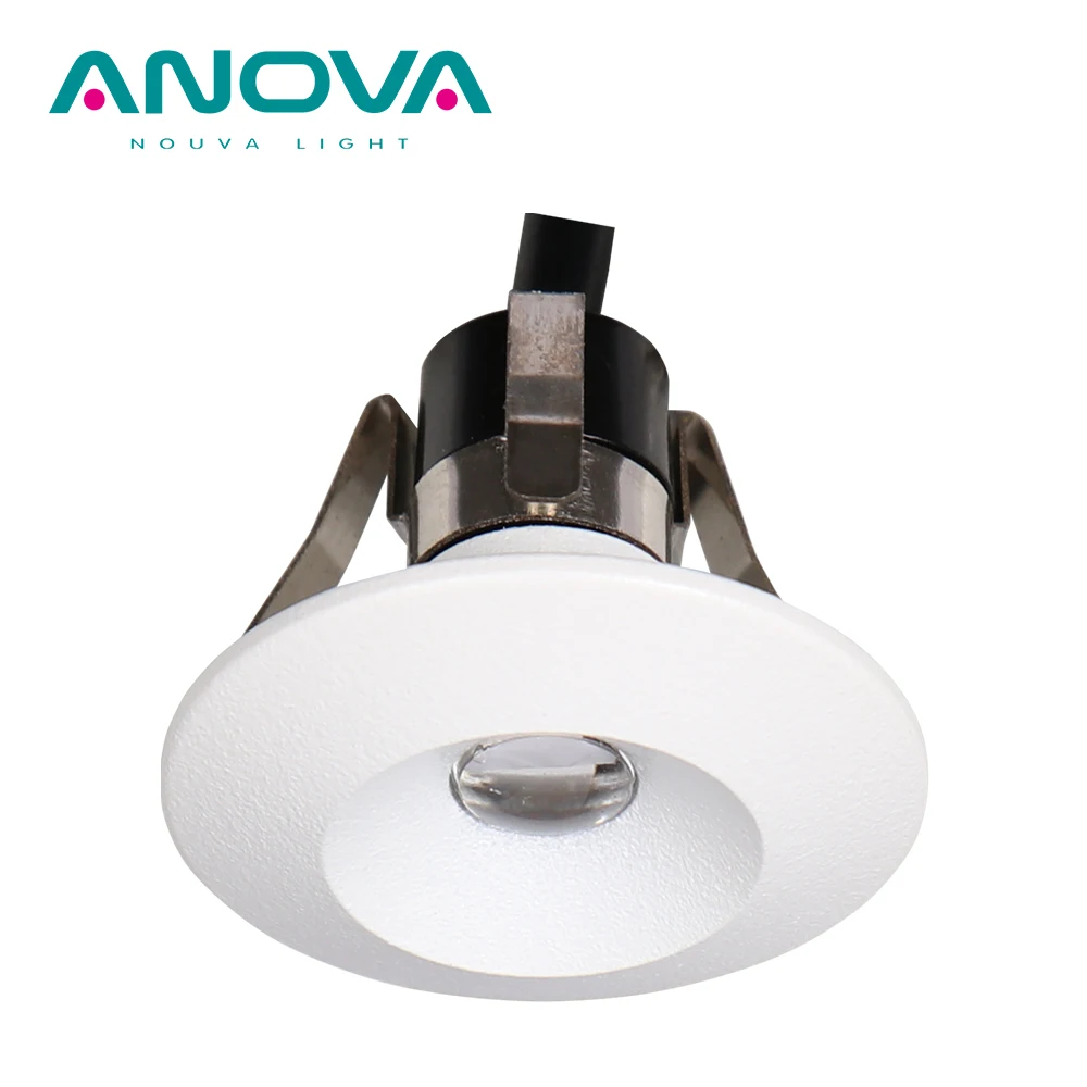 Indoor/outdoor 1w IP65 waterproof small spot led downlight soffit eaves mini led spotlight