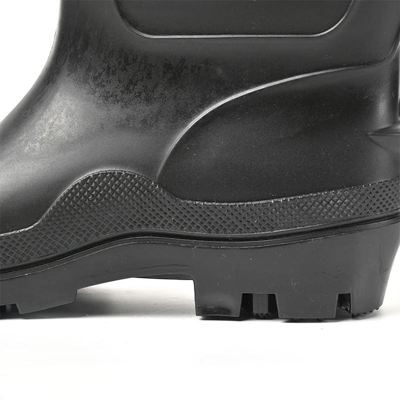 With Steel Toe Direct Sales Acid Resistant Pvc Boys Mens Rain Boots Can be Reused