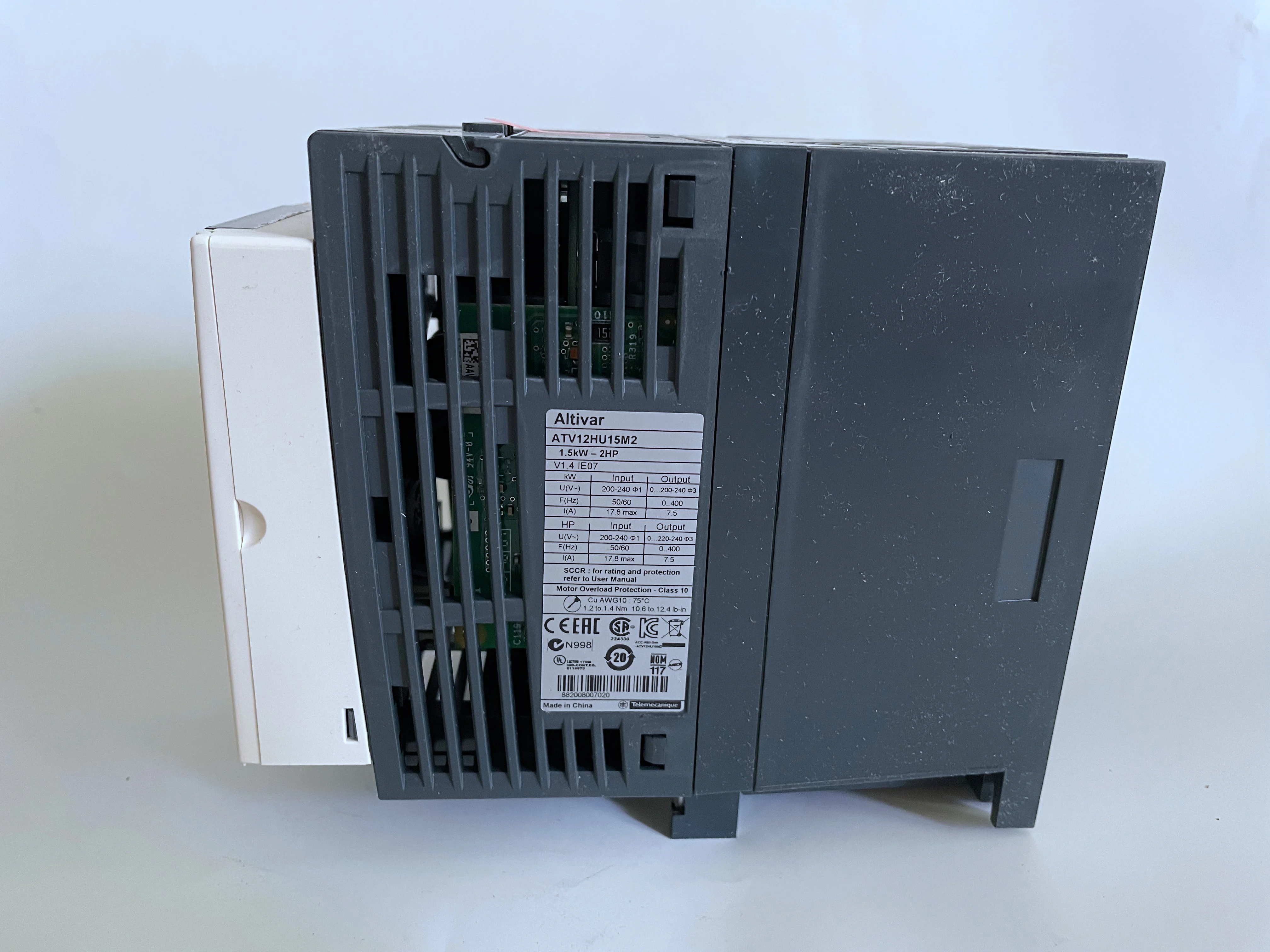  ATV12HU15M2 высококачественный двигатель с понижающим усилением экономичный преобразователь