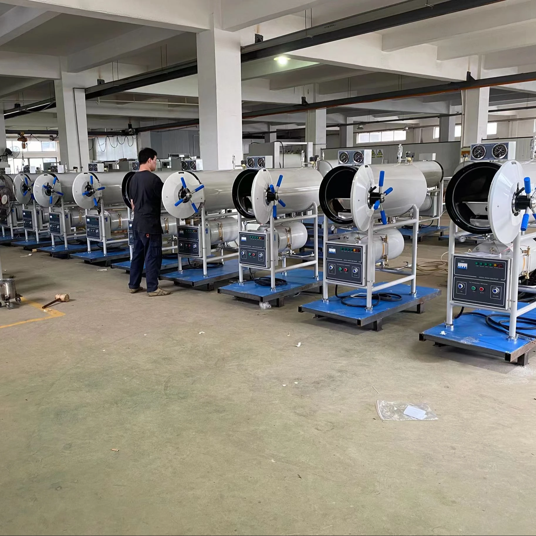 Horizontal Counter Pressure Sterilizer Retort Autoclave 200 300 400 500 Liter Sterilizer Autoclave for Canned Food